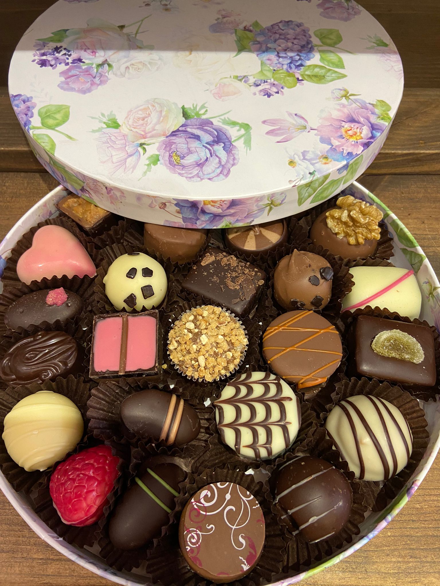 Large Floral Box