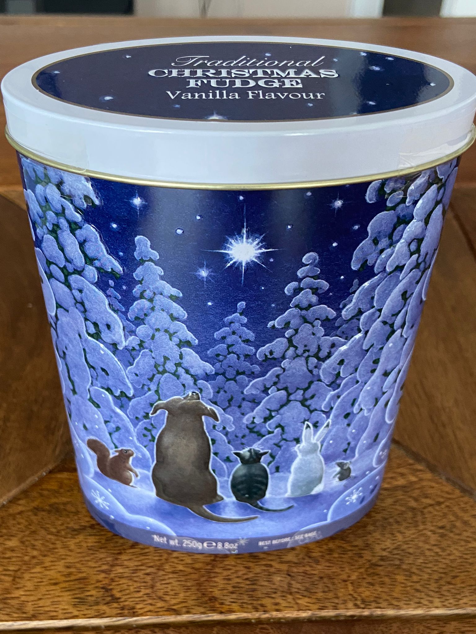 Traditional Scottish Vanilla Fudge Tin