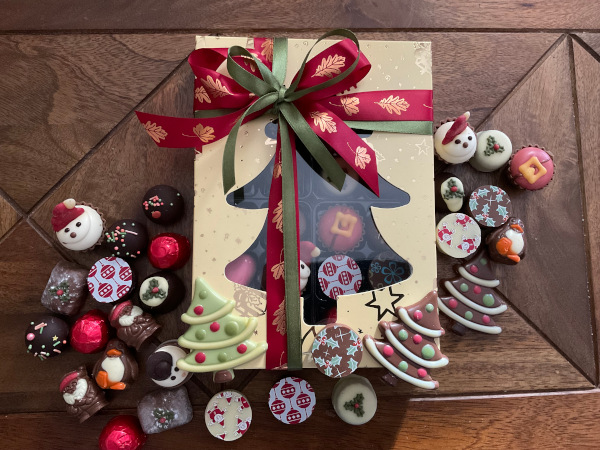 24 Chocolate Christmas Tree Box